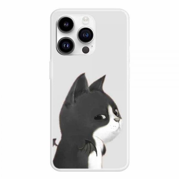 iPhone 15 Pro Max Deksel Motiv Katt