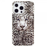 iPhone 15 Pro Max Deksel Motiv Hvit Tiger