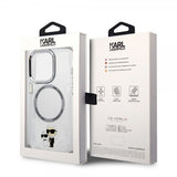 Karl Lagerfeld iPhone 15 Pro Max Deksel NFT Karl & Choupette Transparent