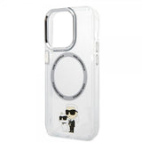 Karl Lagerfeld iPhone 15 Pro Max Deksel NFT Karl & Choupette Transparent