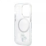 Karl Lagerfeld iPhone 15 Pro Max Deksel NFT Karl & Choupette Transparent