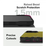 Ringke iPhone 15 Pro Max Deksel Onyx Design Checkerboard Yellow