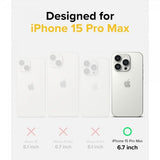 Ringke iPhone 15 Pro Max Deksel Onyx Design Checkerboard Yellow