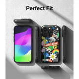 Ringke iPhone 15 Pro Max Deksel Onyx Design Sticker