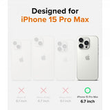Ringke iPhone 15 Pro Max Deksel Onyx Design Sticker