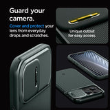 Spigen iPhone 15 Pro Max Deksel Optik Armor MagFit Abyss Green