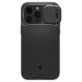 Spigen iPhone 15 Pro Max Deksel Optik Armor MagFit Svart