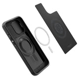 Spigen iPhone 15 Pro Max Deksel Optik Armor MagFit Svart