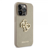 Guess iPhone 15 Pro Max Deksel Perforated Glitter Gull