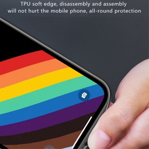 X-Level iPhone 15 Pro Max Deksel Belagt Kant Gull