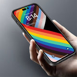 X-Level iPhone 15 Pro Max Deksel Belagt Kant Gull