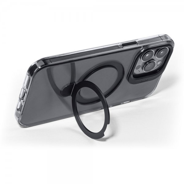 LAUT iPhone 15 Pro Max Deksel REVIVE PROP MagSafe Black Crystal