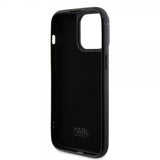 Karl Lagerfeld iPhone 15 Pro Max Deksel Rhinestone Sølv