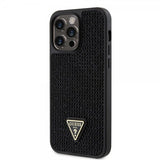 Guess iPhone 15 Pro Max Deksel Rhinestone Svart