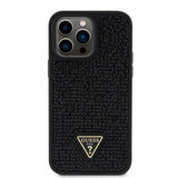 Guess iPhone 15 Pro Max Deksel Rhinestone Svart