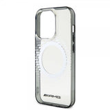 Mercedes Benz iPhone 15 Pro Max Deksel Rhombus Pattern MagSafe AMG Transparent