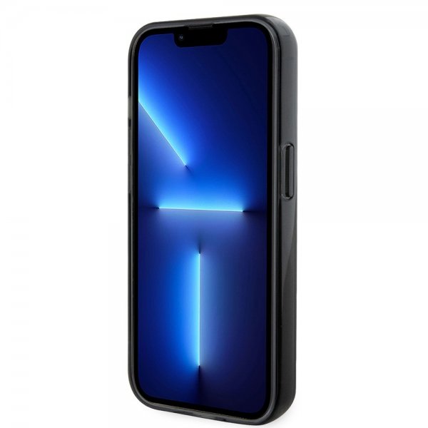 Karl Lagerfeld iPhone 15 Pro Max Deksel Ring Stand MagSafe Svart