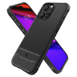 Spigen iPhone 15 Pro Max Deksel Rugged Armor MagFit Matte Black