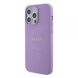 Guess iPhone 15 Pro Max Deksel Saffiano MagSafe Lilla