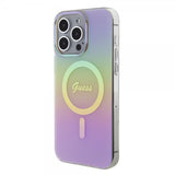 Guess iPhone 15 Pro Max Deksel Script MagSafe Rosa