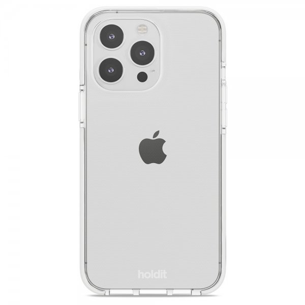 holdit iPhone 15 Pro Max Deksel Seethru Hvit