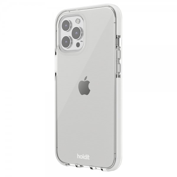 holdit iPhone 15 Pro Max Deksel Seethru Hvit