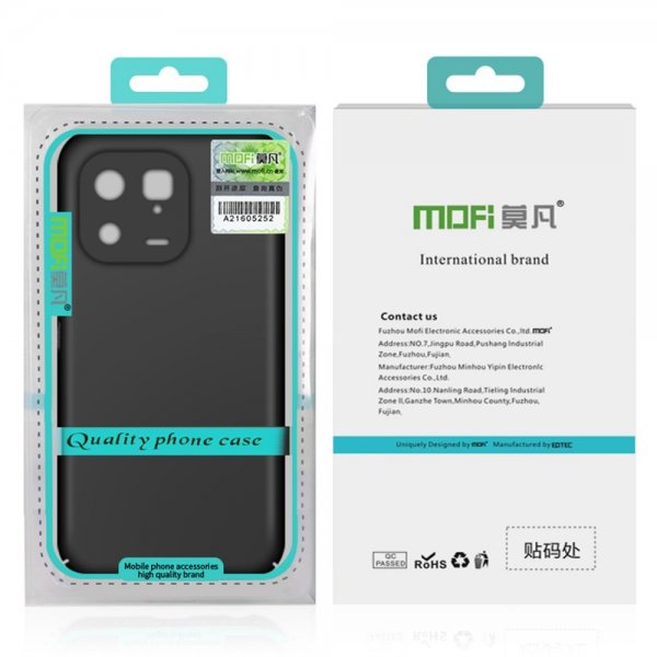 Mofi iPhone 15 Pro Max Deksel Shield Slim Svart