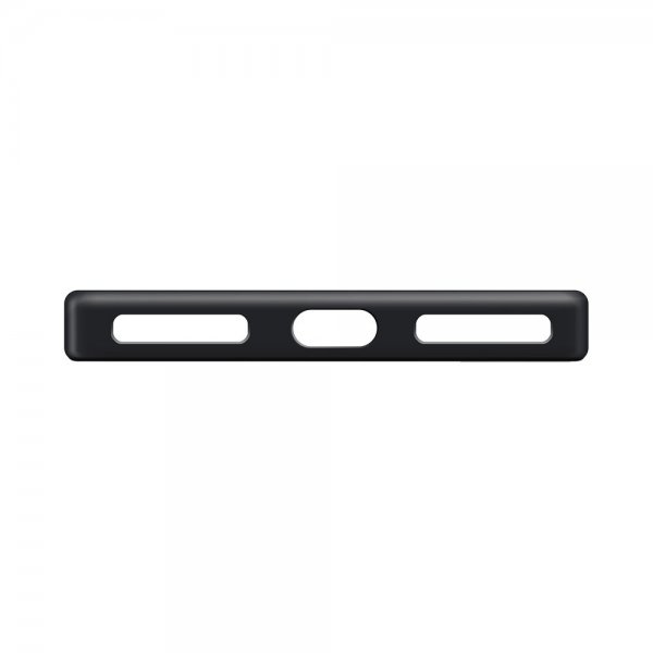Xqisit iPhone 15 Pro Max Deksel Silicone Case Svart