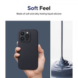 Ringke iPhone 15 Pro Max Deksel Silicone Magnetic Deep Blue