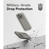 Ringke iPhone 15 Pro Max Deksel Silicone Magnetic Grå