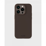 holdit iPhone 15 Pro Max Deksel Silikon Chocolate