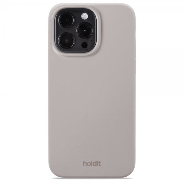 holdit iPhone 15 Pro Max Deksel Silikon Taupe