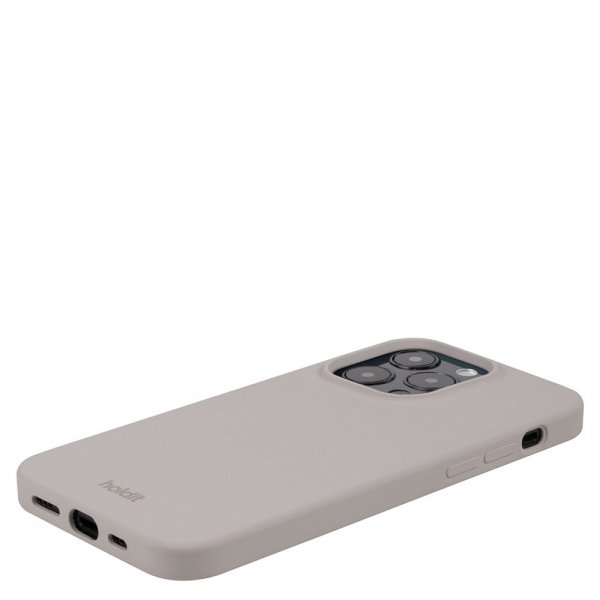 holdit iPhone 15 Pro Max Deksel Silikon Taupe