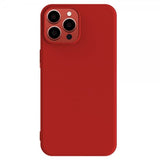 X-Level iPhone 15 Pro Max Deksel Silikontekstur Rød