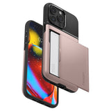 Spigen iPhone 15 Pro Max Deksel Slim Armor CS Rose Gold