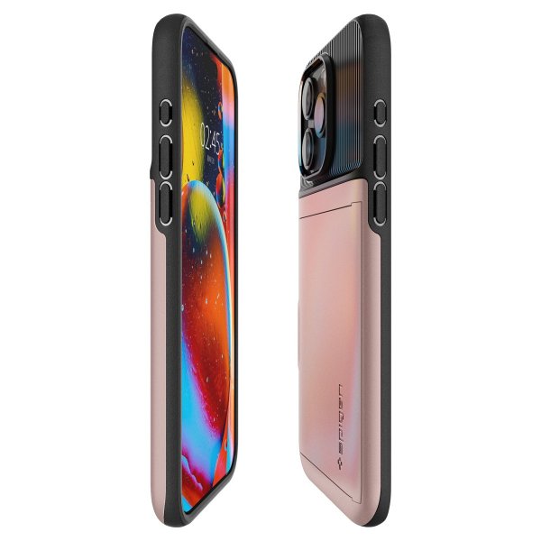Spigen iPhone 15 Pro Max Deksel Slim Armor CS Rose Gold