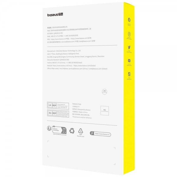 Baseus iPhone 15 Pro Max Deksel Smart Ring Series MagSafe Svart