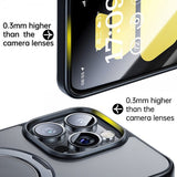 Baseus iPhone 15 Pro Max Deksel Smart Ring Series MagSafe Svart