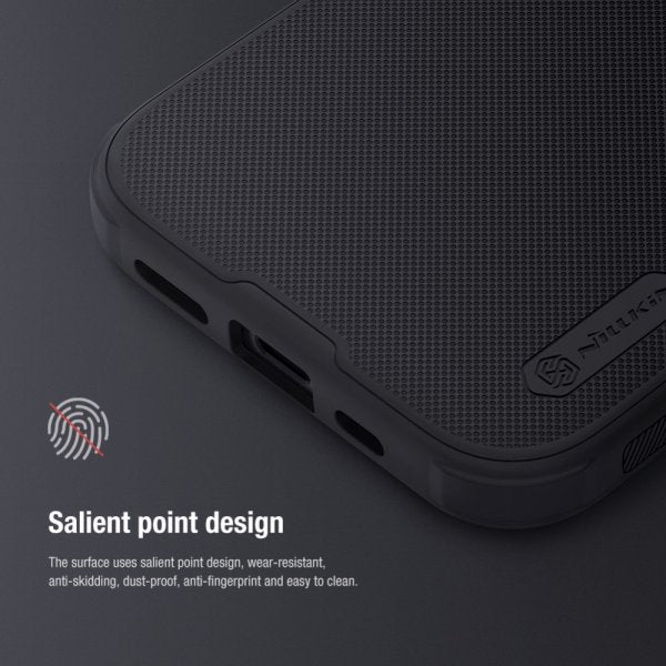 Nillkin iPhone 15 Pro Max Deksel Super Frosted Shield Pro Blå