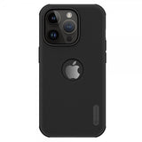 Nillkin iPhone 15 Pro Max Deksel Super Frosted Shield Pro Logo Hole Svart