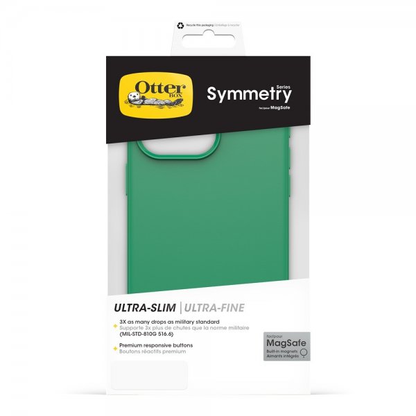 Otterbox iPhone 15 Pro Max Deksel Symmetry MagSafe Green Juice