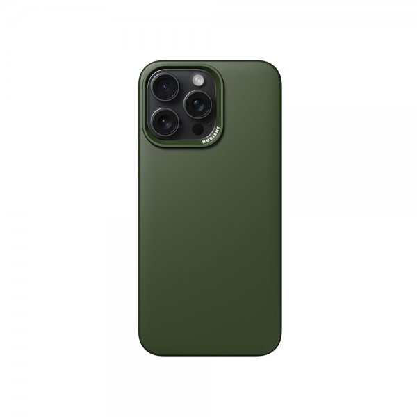 Nudient iPhone 15 Pro Max Deksel Thin Case MagSafe Pine Green