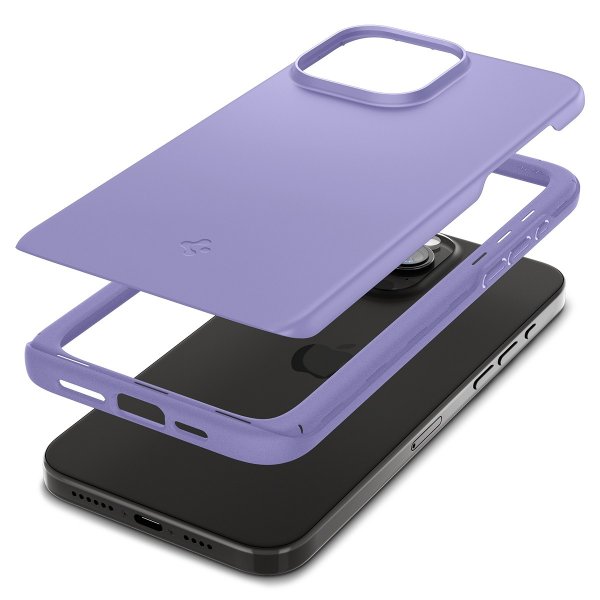 Spigen iPhone 15 Pro Max Deksel Thin Fit Iris Purple