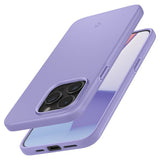 Spigen iPhone 15 Pro Max Deksel Thin Fit Iris Purple