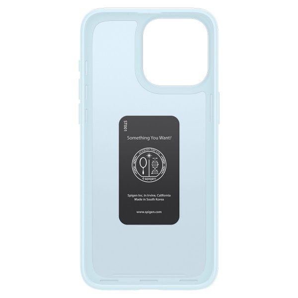 Spigen iPhone 15 Pro Max Deksel Thin Fit Mute Blue