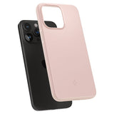 Spigen iPhone 15 Pro Max Deksel Thin Fit Pink Sand