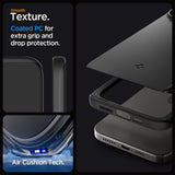 Spigen iPhone 15 Pro Max Deksel Thin Fit Svart