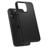 Spigen iPhone 15 Pro Max Deksel Thin Fit Svart