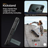 Spigen iPhone 15 Pro Max Deksel Tough Armor MagFit Abyss Green