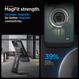 Spigen iPhone 15 Pro Max Deksel Tough Armor MagFit Abyss Green